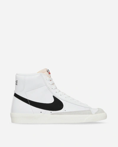 Shop Nike Blazer Mid  77 Vintage Sneakers White / Black In Multicolor
