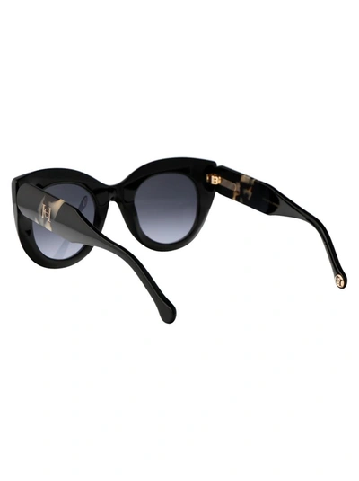 Shop Carolina Herrera Sunglasses In Wr79o Black Havana