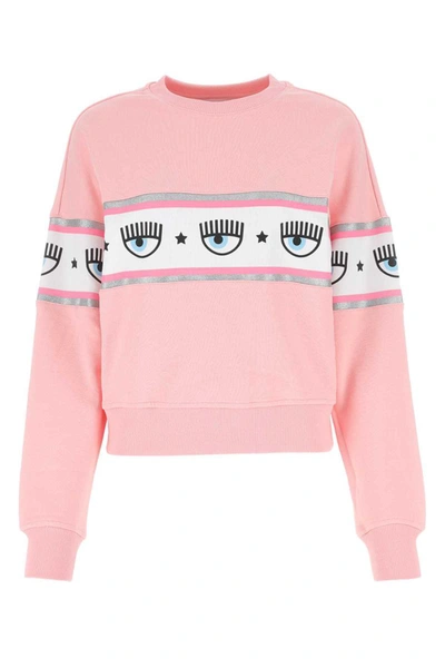Shop Chiara Ferragni Sweatshirts In Pink