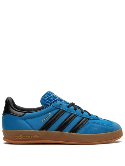 Adidas Originals Gazelle Indoor Sneaker In Bright Blue/core Black/gum 2 |  ModeSens