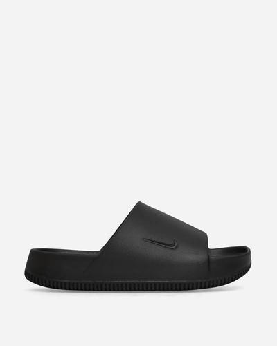 Shop Nike Calm Slides In Black