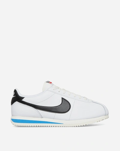 Shop Nike Cortez Sneakers White / Black In Multicolor