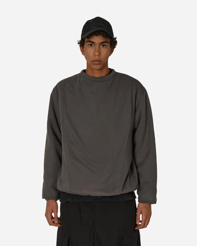 Shop Bryan Jimene`z Insulated Pullover Graphite In Grey