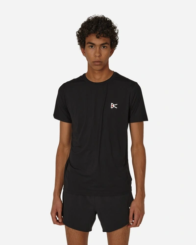 Shop District Vision Ultralight Aloe Short Sleeve T-shirt In Black