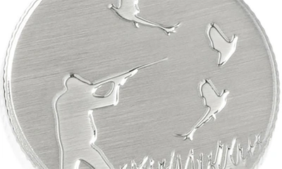 Cufflinks, Inc Hunter Embossed Cuff Links In Silver
