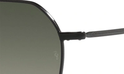 Ray Ban Jim 53mm Gradient Irregular Sunglasses In Black