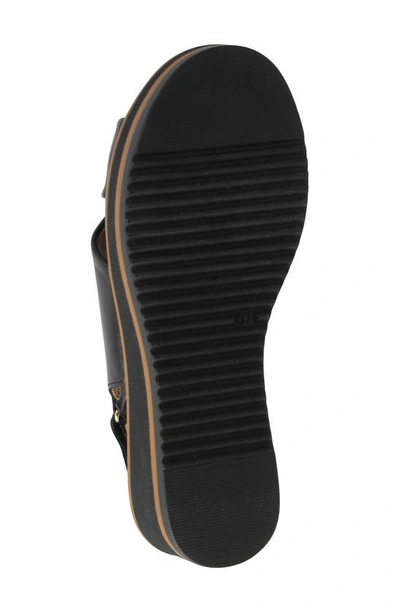 Shop Ron White Pria Slingback Platform Sandal In Onyx