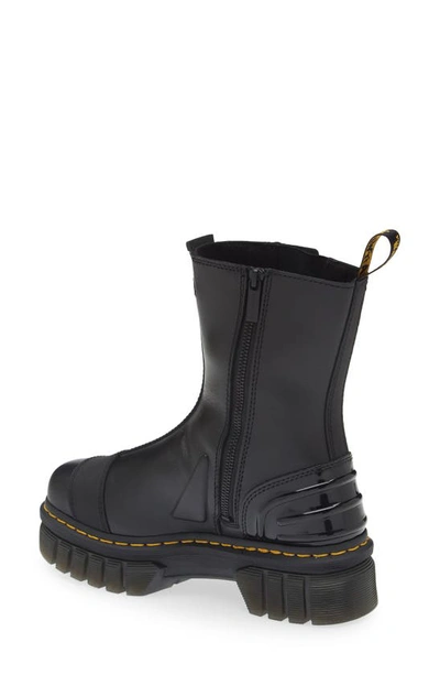 Shop Dr. Martens' Audrick Chelsea Boot In Black Nappa Lux