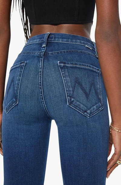 Shop Mother The Kick It Straight Leg Jeans In Sake To Me