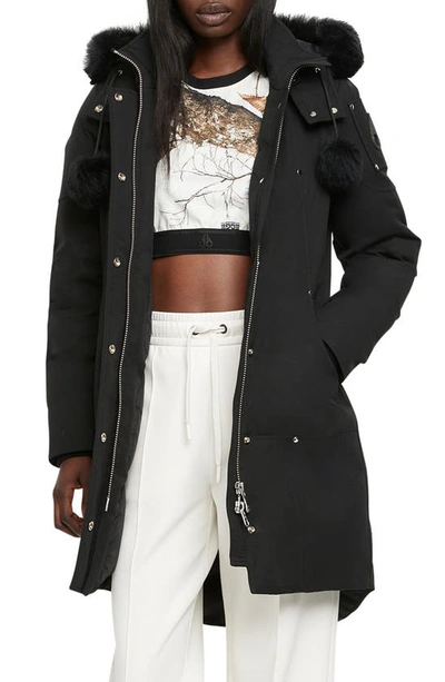 Moose Knuckles Stirling Parka In Black W Black S