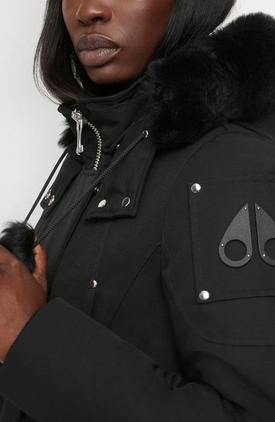 Moose Knuckles Stirling Parka In Black W Black S