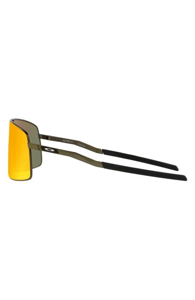 Oakley Square-frame Mirrored Sunglasses In Ruby
