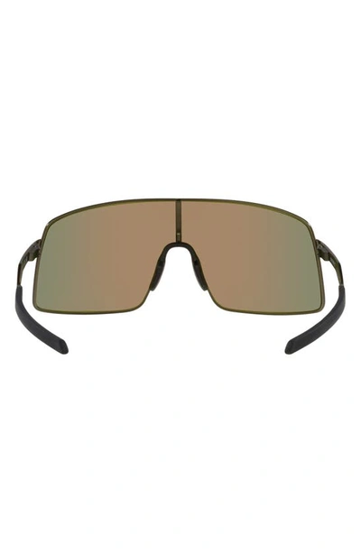 Shop Oakley Sutro Shield Sunglasses In Ruby