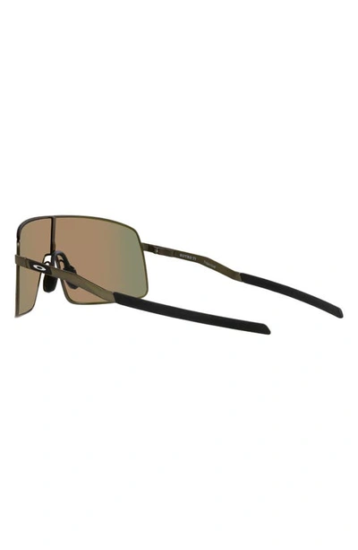Shop Oakley Sutro Shield Sunglasses In Ruby