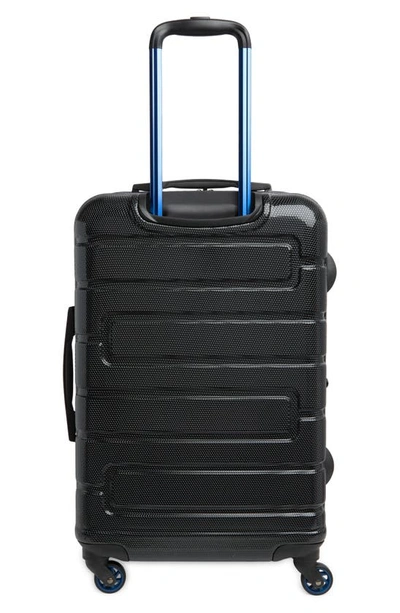 Shop Original Penguin Crimson 25-inch Hardside Spinner Luggage In Black