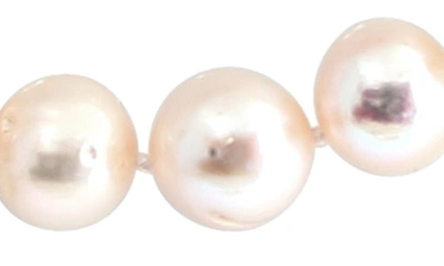 Effy Sterling Silver Freshwater Pearl Necklace In White
