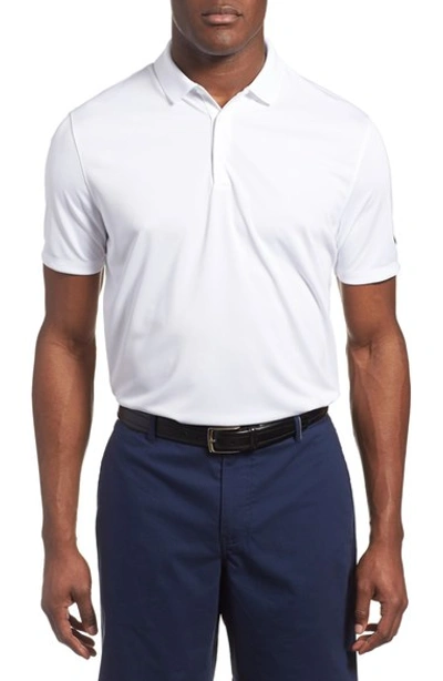 Shop Nike 'victory Dri-fit Golf Polo In White/black