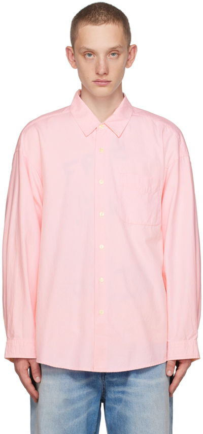 Shop R13 Pink Seamless Shirt In Lt Pink