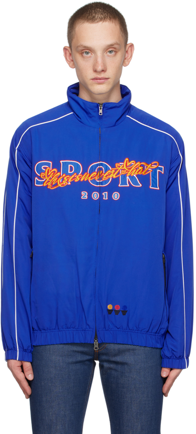Shop Thisisneverthat Blue Sport 2010 Jacket