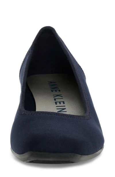 Anne Klein Wisher Pump In Navy Multi Fb