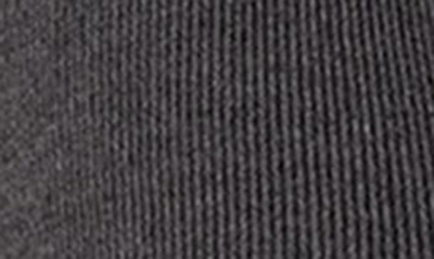 Shop Edikted Cecelia Foldover Knit Shorts In Dark-gray