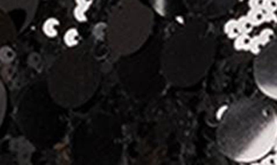 Edikted Women's Caelia Sequin Open Back Top In Black