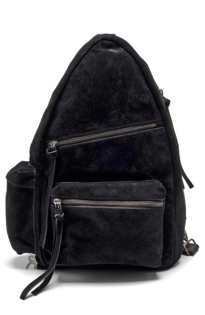 Free People We The Free Oxford Suede Sling Bag In Black