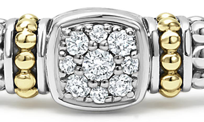 Lagos Rittenhouse Pavé Diamond Bracelet In Silver