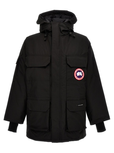 Shop Canada Goose Expedition Hooded Parka In Black