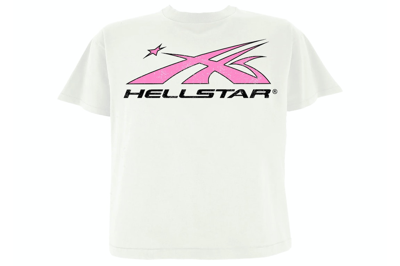 Pre-owned Hellstar Sport Logo T-shirt White