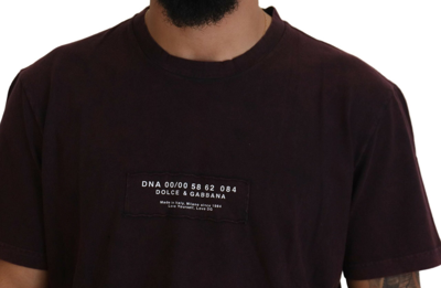 Dolce & Gabbana T-shirts In Bordeaux