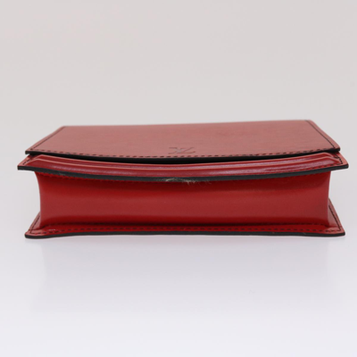 LOUIS VUITTON Pre-owned Tilsitt Red Leather Clutch Bag ()