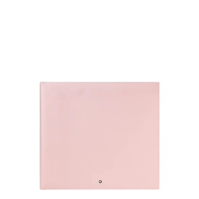 Shop Montblanc Light Pink Calfskin Photo Album