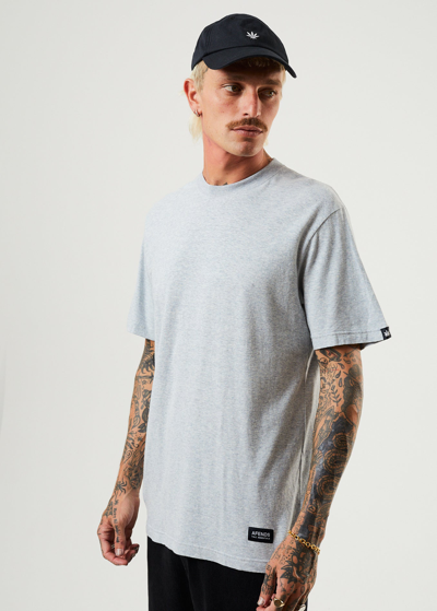 Shop Afends Hemp Retro T-shirt In Grey