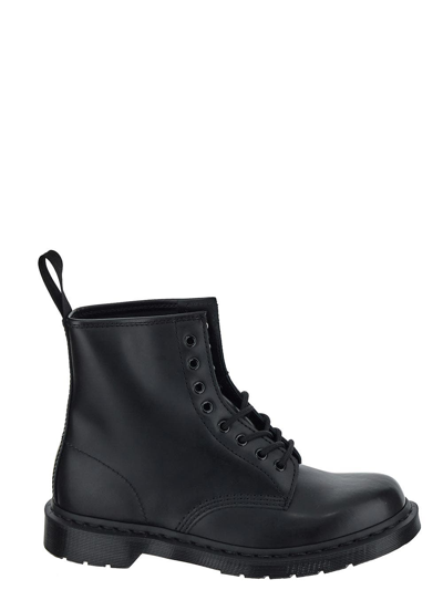Shop Dr. Martens' 1460 Mono Ankle Boots In Black