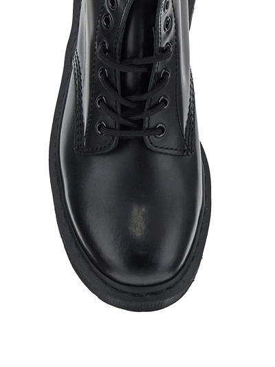 Shop Dr. Martens' 1460 Mono Ankle Boots In Black