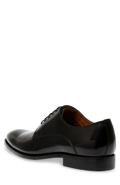 Steve Madden Daedric Derby In Black Leather