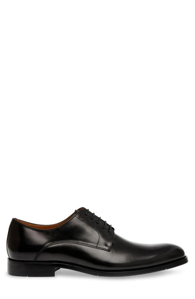Steve Madden Daedric Derby In Black Leather