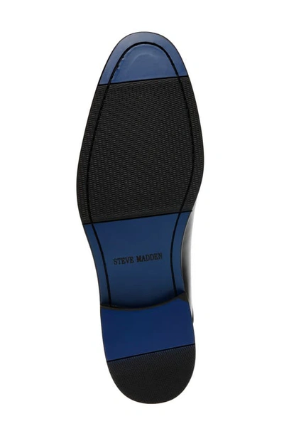 Steve Madden Daedric Derby In Black Leather