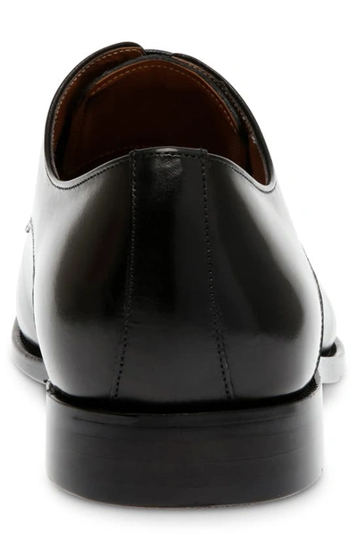 Shop Steve Madden Daedric Derby In Black Leather