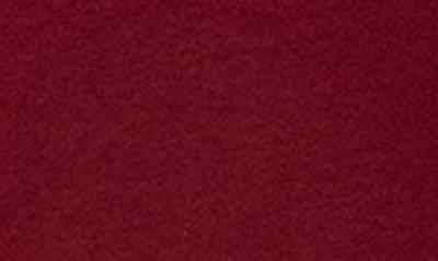 Edikted Seline Ribbon Trim Off The Shoulder Crop Top In Burgundy