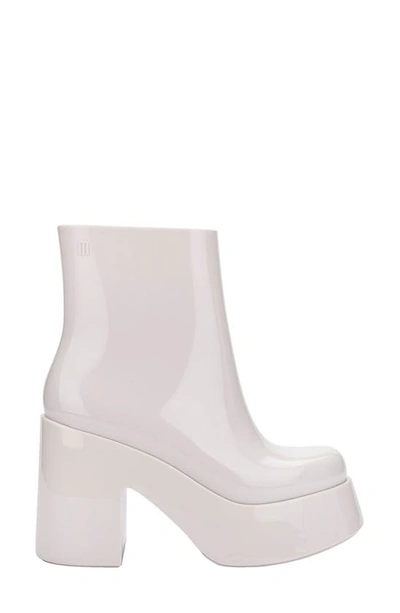 Melissa Nubia Ii Platform Bootie In White