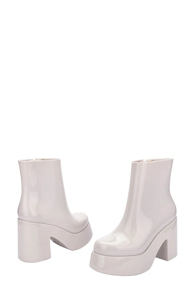 Melissa Nubia Ii Platform Bootie In White