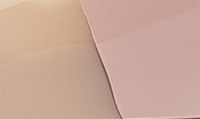 Melissa Cozy Buckle Slide Sandal In Beige/ Pink