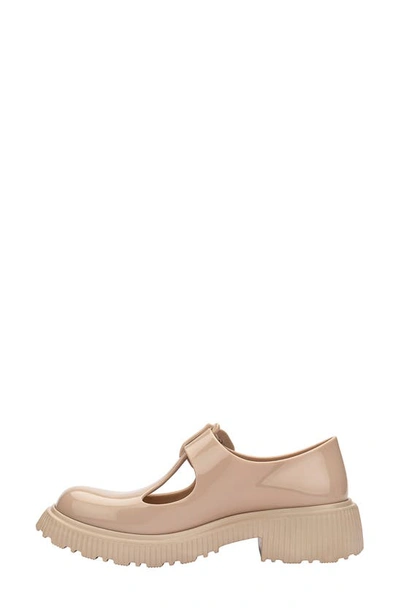 Melissa Jackie Platform Mary Jane In Beige