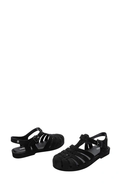 Shop Melissa Possession Fisherman Sandal In Black