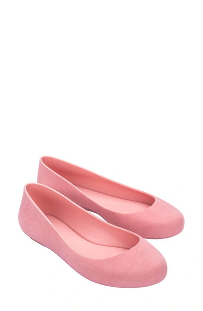 Shop Melissa Sweet Love Ballet Flat In Pink