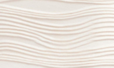 Shop En Saison Vivian Wavy Stripe Jacquard Long Sleeve Minidress In Ivory