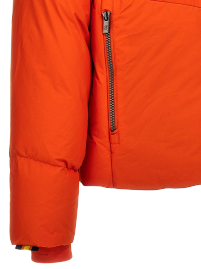 Shop K-way Hugol Thermo Soft Touch Down Jacket In Orange