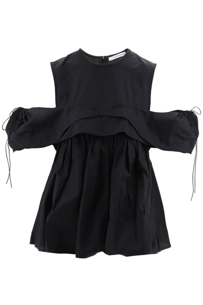 Shop Cecilie Bahnsen Silke Top In Black (black)